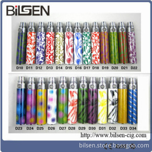 2014 Hot Sell Colorful  Ego-series Flower Battery